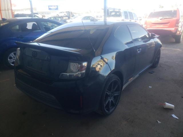 JTKJF5C77E3082588 - 2014 TOYOTA SCION TC 黑色 照片 4