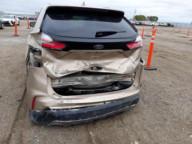 2FMPK4J96LBA27165 - 2020 FORD EDGE SEL GOLD photo 9