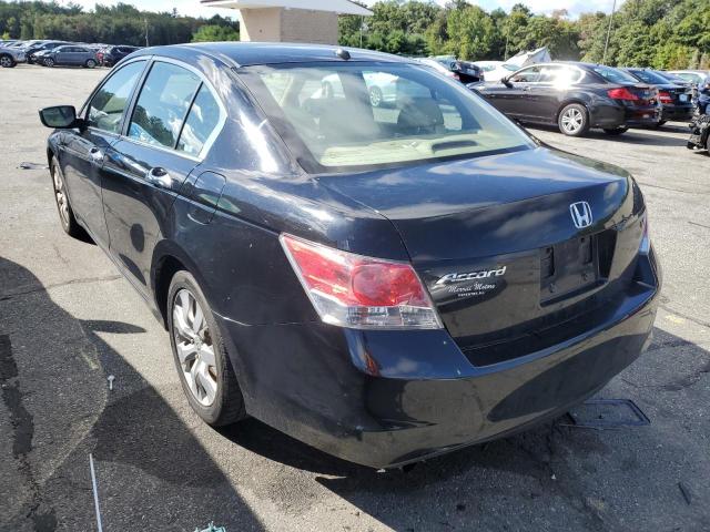 1HGCP36889A029309 - 2009 HONDA ACCORD EXL BLACK photo 3