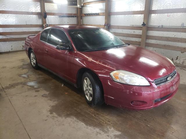 2G1WM15K769190496 - 2006 CHEVROLET MONTE CARL წითელი ფოტო 1