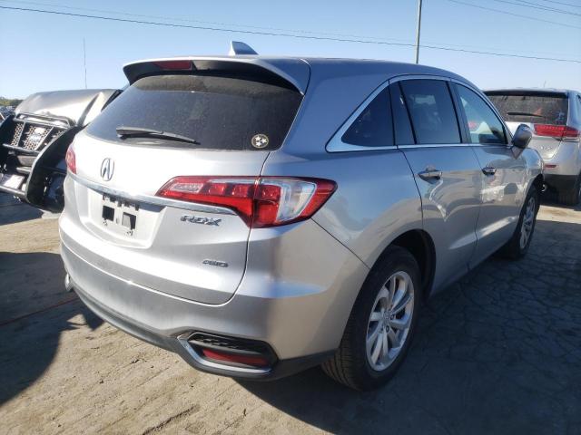 5J8TB4H32HL019867 - 2017 ACURA RDX SILVER photo 4