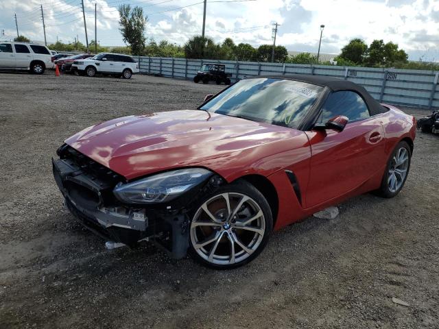 WBAHF3C09LWW61815 - 2020 BMW Z4 SDRIVE3 RED photo 2