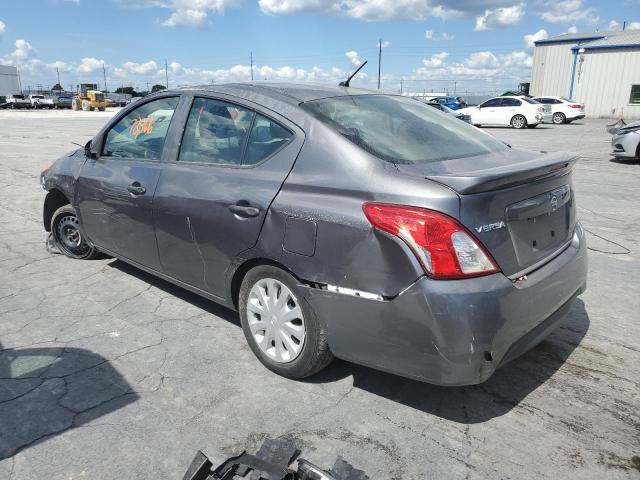 3N1CN7AP1KL820678 - 2019 NISSAN VERSA S GRAY photo 3