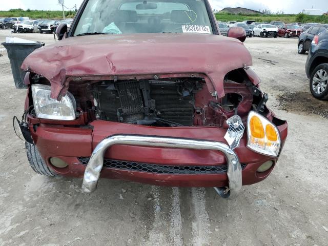 5TBET38164S442076 - 2004 TOYOTA TUNDRA DOU MAROON photo 9