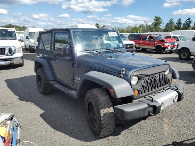 1J4FA24167L173918 - 2007 JEEP WRANGLER X GRAY photo 1