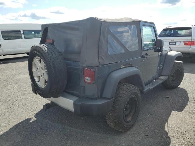 1J4FA24167L173918 - 2007 JEEP WRANGLER X GRAY photo 4