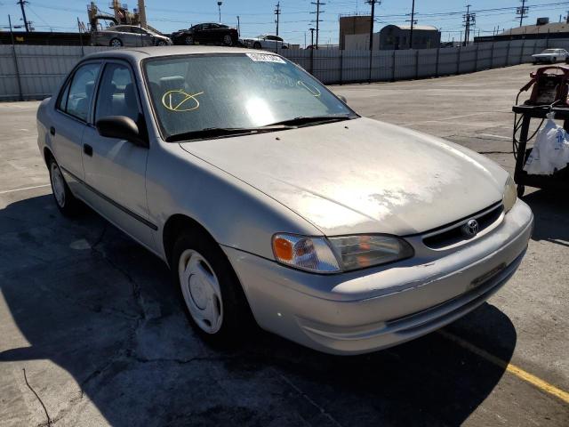 1NXBR12E9YZ339952 - 2000 TOYOTA COROLLA VE SILVER photo 1