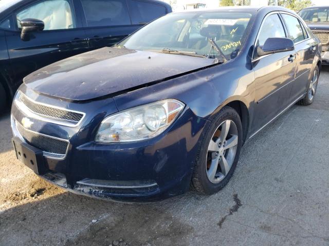 1G1ZC5EB7AF138924 - 2010 CHEVROLET MALIBU 1LT ლურჯი ფოტო 2