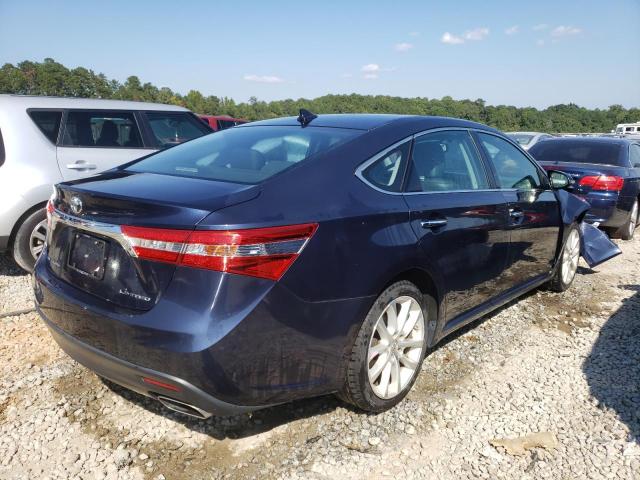 4T1BK1EB3FU155142 - 2015 TOYOTA AVALON XLE BLUE photo 4