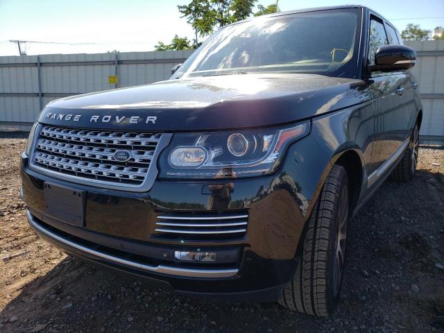 SALGV2EF6DA105529 - 2013 LAND ROVER RANGE ROVE BLACK photo 2