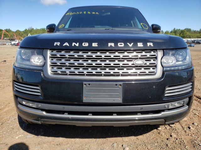 SALGV2EF6DA105529 - 2013 LAND ROVER RANGE ROVE BLACK photo 9