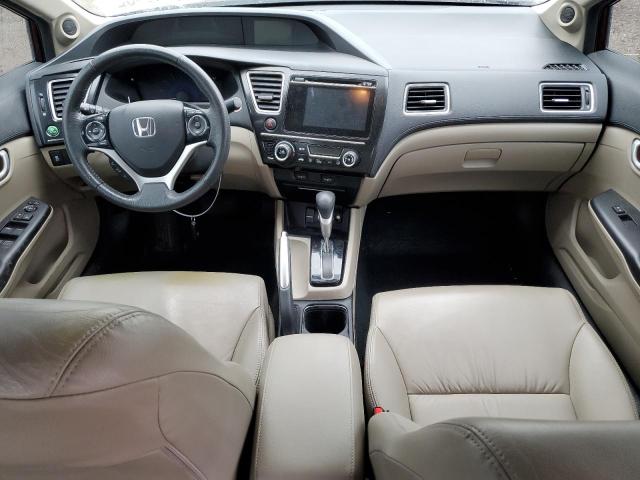 2HGFB2F90FH522123 - 2015 HONDA CIVIC EXL 勃艮第红 照片 5