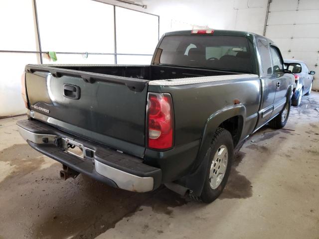 1GCEK19B86Z168807 - 2006 CHEVROLET SILVERADO GREEN photo 4