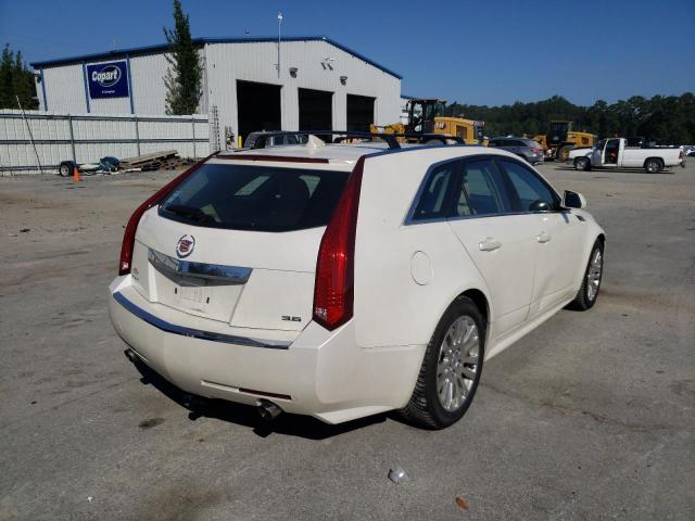 1G6DK8EV2A0131711 - 2010 CADILLAC CTS PERFOR თეთრი ფოტო 4