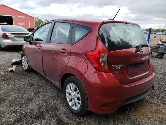 3N1CE2CPXHL364513 - 2017 NISSAN VERSA NOTE RED photo 3