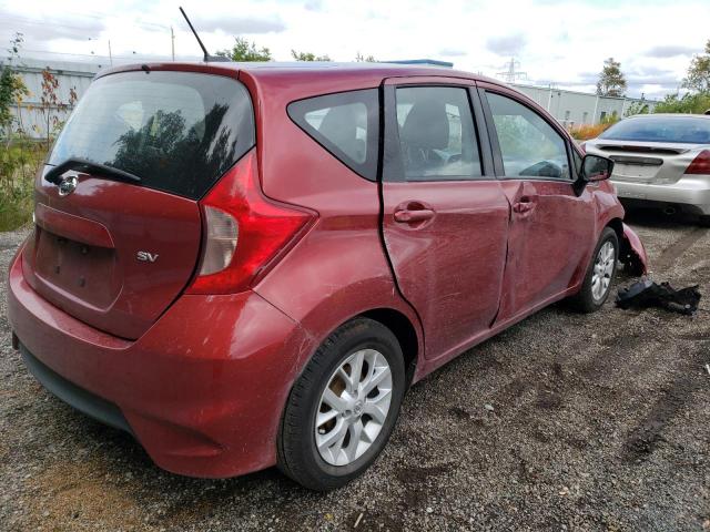 3N1CE2CPXHL364513 - 2017 NISSAN VERSA NOTE RED photo 4