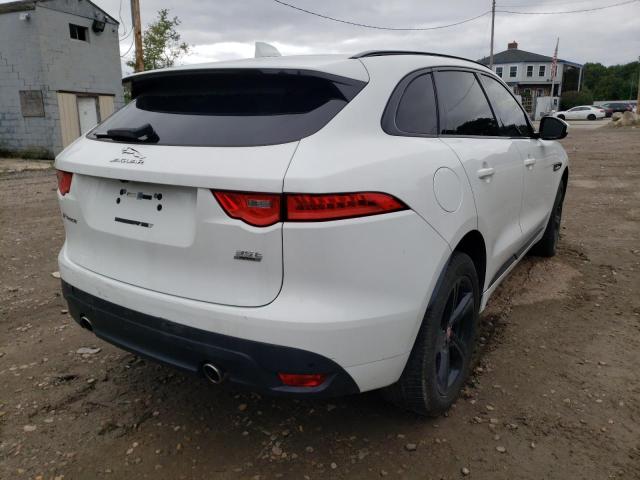 SADCL2BV4HA894586 - 2017 JAGUAR F-PACE R - WHITE photo 4