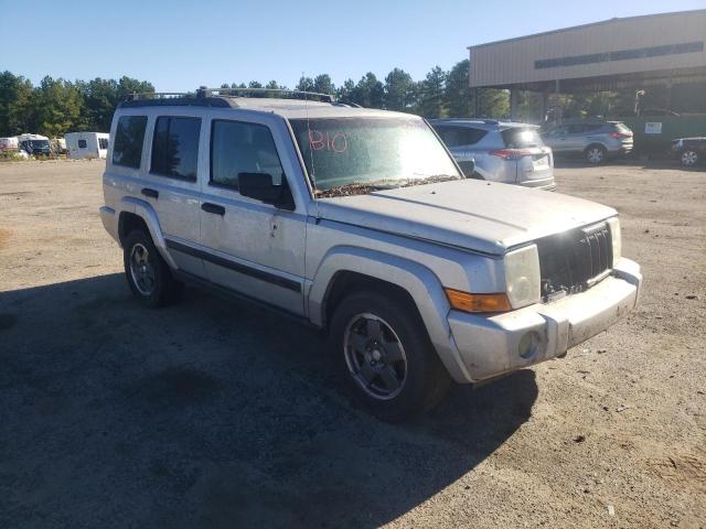 1J8HG48N36C139934 - 2006 JEEP COMMANDER SILVER photo 1