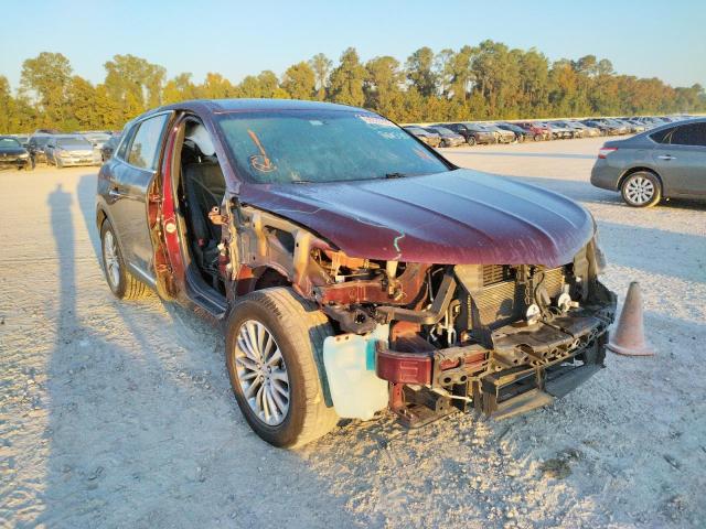 2LMPJ6KR3HBL45009 - 2017 LINCOLN MKX SELECT BURGUNDY photo 1