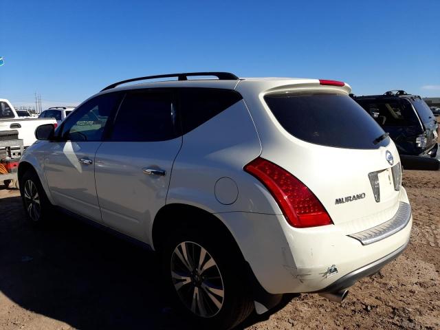 JN8AZ08W47W633762 - 2007 NISSAN MURANO SL WHITE photo 3