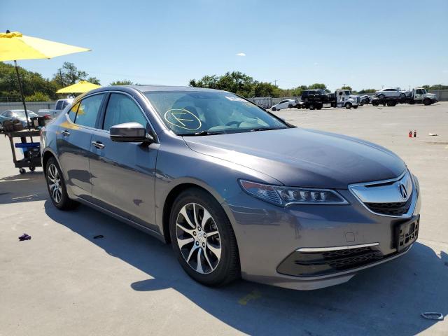 19UUB1F56HA001956 - 2017 ACURA TLX TECH GRAY photo 1