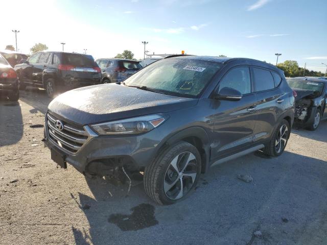 KM8J3CA25JU679654 - 2018 HYUNDAI TUCSON VAL BLACK photo 2