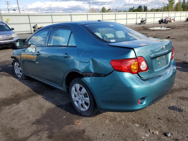 2T1BU4EE5AC378718 - 2010 TOYOTA COROLA GREEN photo 3