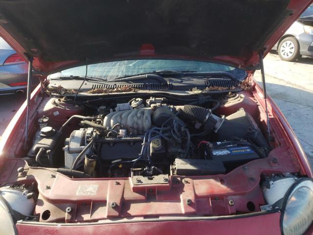 1FALP52U1VA111539 - 1997 FORD TAURUS GL RED photo 7