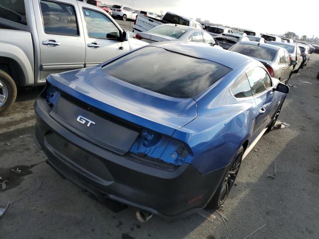 1FA6P8CF3H5277895 - 2017 FORD MUSTANG GT BLUE photo 4