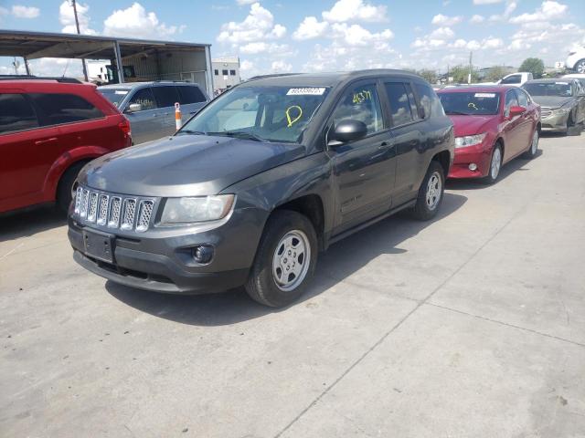 1C4NJCBB5GD797271 - 2016 JEEP COMPASS SP Сұр фото 2