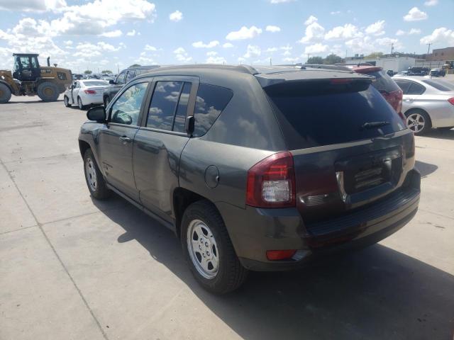 1C4NJCBB5GD797271 - 2016 JEEP COMPASS SP Сұр фото 3