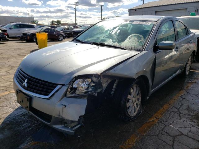 4A3AB36F29E027290 - 2009 MITSUBISHI GALANT ES GRAY photo 2