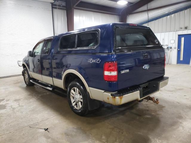 1FTPX14V28FB06870 - 2008 FORD F150 BLUE photo 3