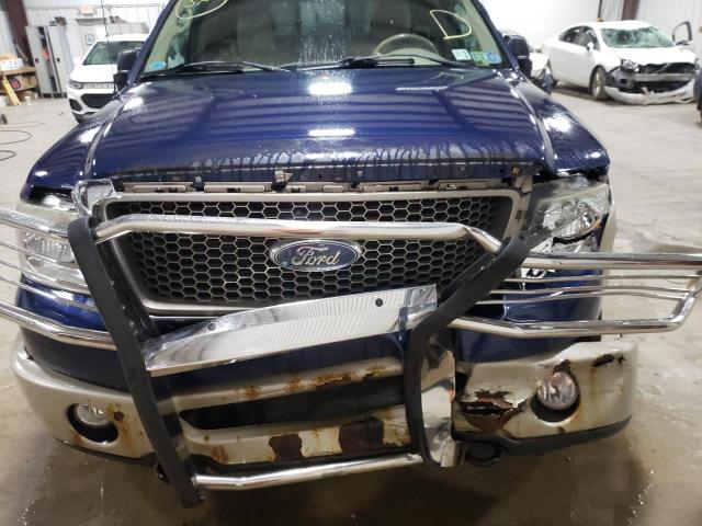 1FTPX14V28FB06870 - 2008 FORD F150 BLUE photo 9