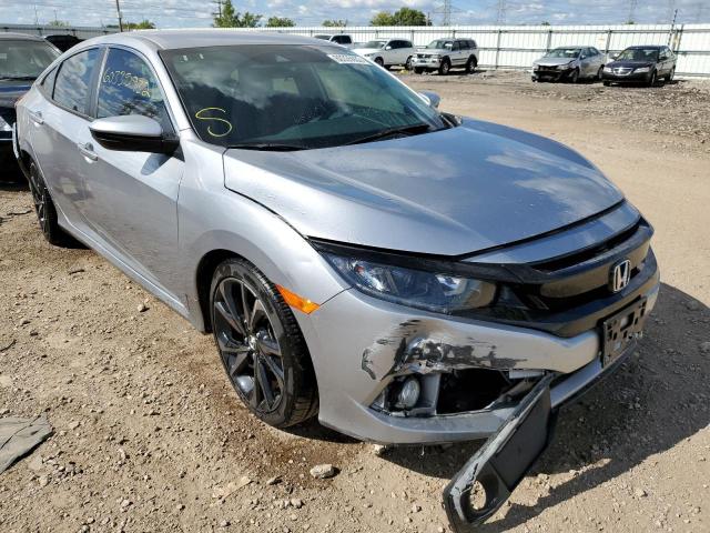 2HGFC2F84LH551057 - 2020 HONDA CIVIC SPOR SILVER photo 1