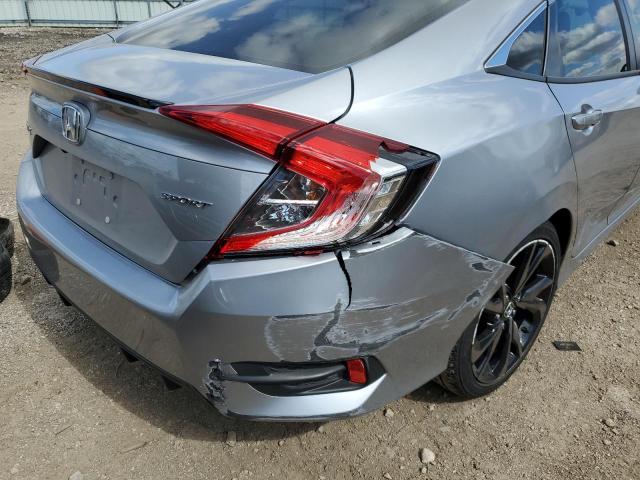 2HGFC2F84LH551057 - 2020 HONDA CIVIC SPOR SILVER photo 9