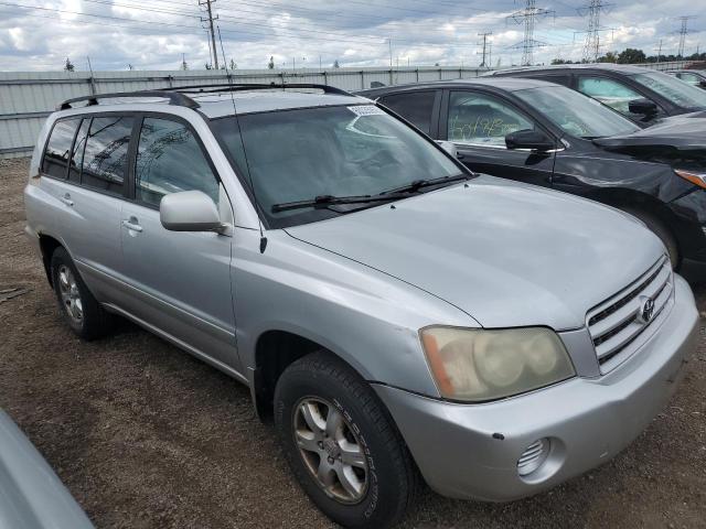 JTEGF21A730075892 - 2003 TOYOTA HIGHLANDER SILVER photo 1