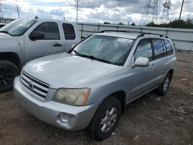 JTEGF21A730075892 - 2003 TOYOTA HIGHLANDER SILVER photo 2