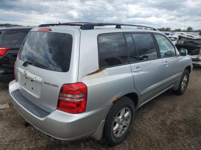 JTEGF21A730075892 - 2003 TOYOTA HIGHLANDER SILVER photo 4