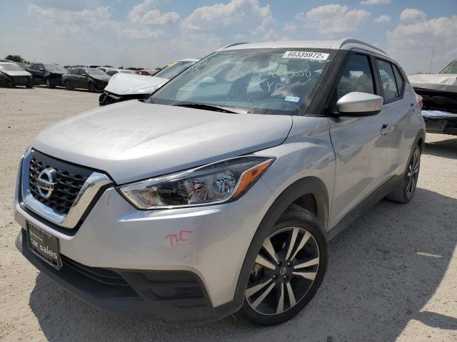 3N1CP5CU7KL545156 - 2019 NISSAN KICKS S SILVER photo 2