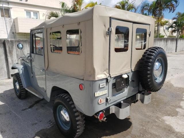 FJ4043574 - 1966 TOYOTA FJ40 GRAY photo 3