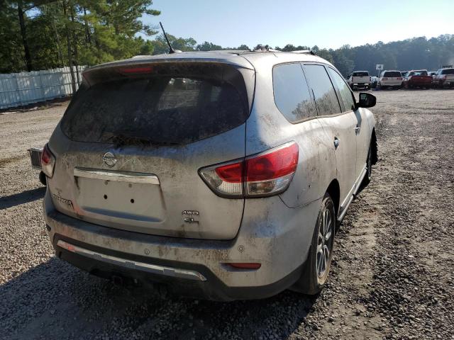 5N1AR2MM2EC624287 - 2014 NISSAN PATHFINDER SILVER photo 4
