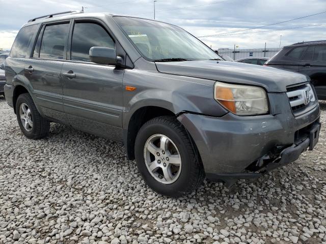 2HKYF18557H528721 - 2007 HONDA PILOT GRAY photo 1