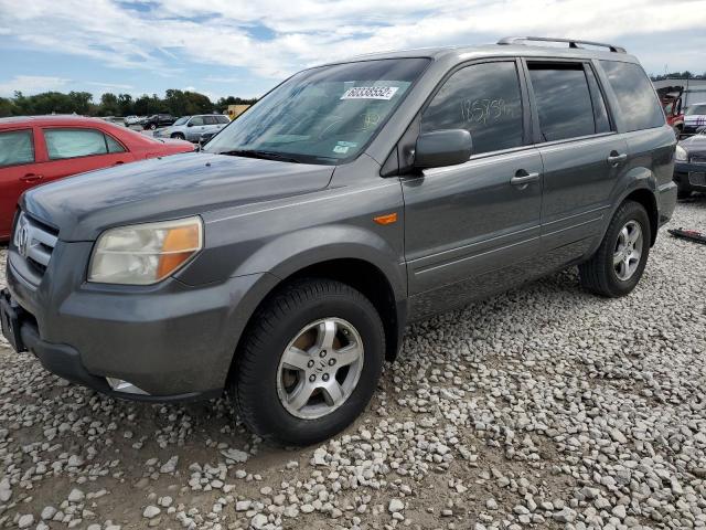 2HKYF18557H528721 - 2007 HONDA PILOT GRAY photo 2