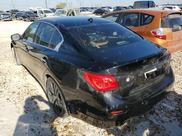 JN1BV7AP7FM335890 - 2015 INFINITI Q50 BASE BLACK photo 3