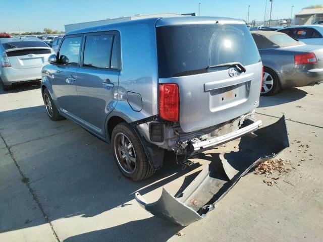 JTLKE50E491064380 - 2009 TOYOTA SCION XB ნაცრისფერი ფოტო 3