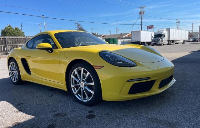 WP0AA2A88MS260237 - 2021 PORSCHE CAYMAN BAS YELLOW photo 1