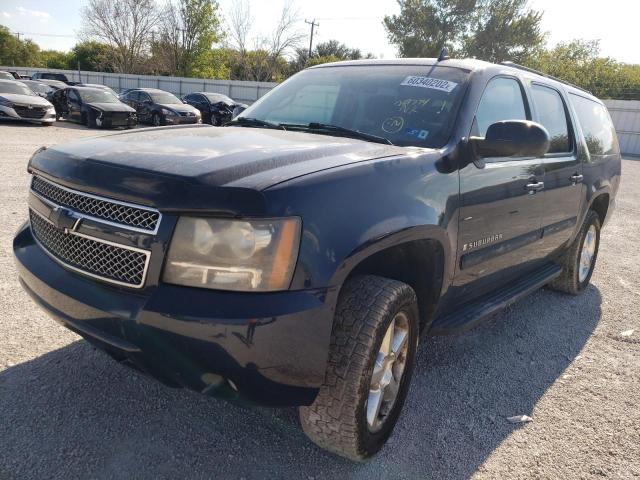 1GNFK16327J345456 - 2007 CHEVROLET SUBURBAN K BLUE photo 2