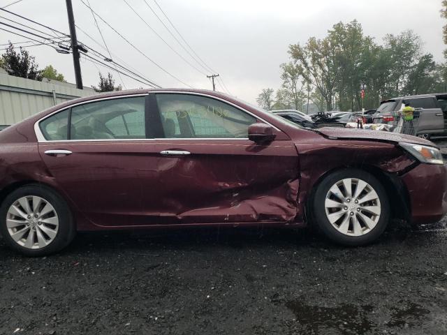 1HGCR3F81EA035473 - 2014 HONDA ACCORD EXL BURGUNDY photo 9