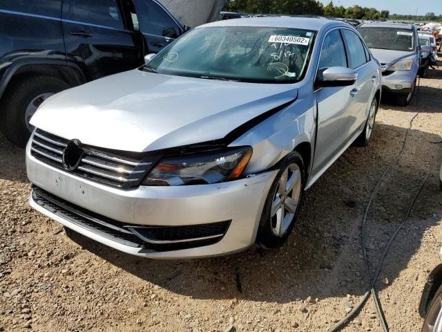 1VWBP7A32DC095233 - 2013 VOLKSWAGEN PASSAT SE SILVER photo 9